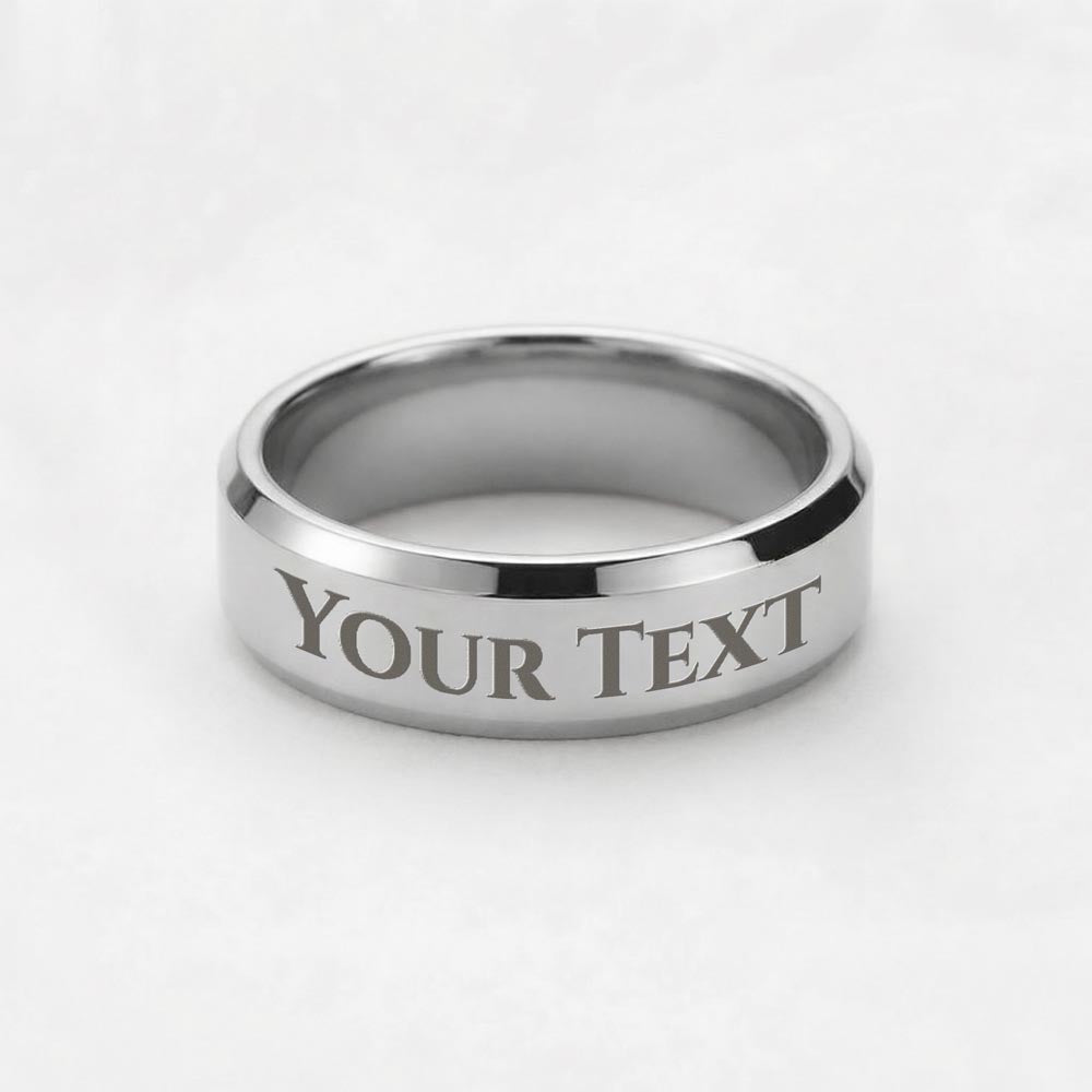 Herrenring mit personalisierter Gravur