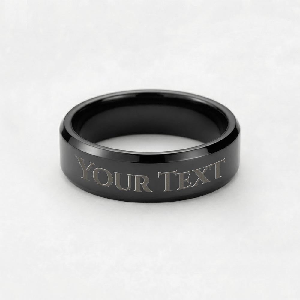Herrenring mit personalisierter Gravur
