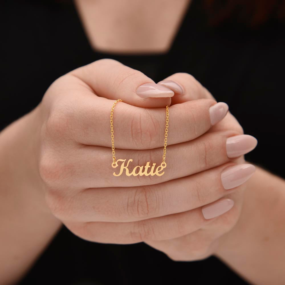 Personalisierte Namenskette